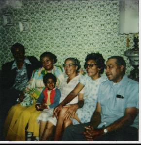 My Grandpa, his mom, me, my great grandpa's mom, great grandma, great granddad